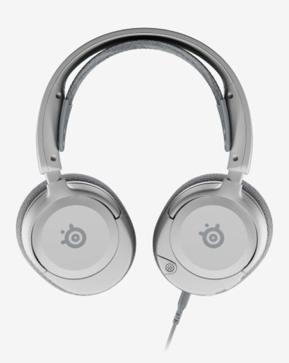 Žaidimų ausinės Steelseries Arctis Nova 1, balta