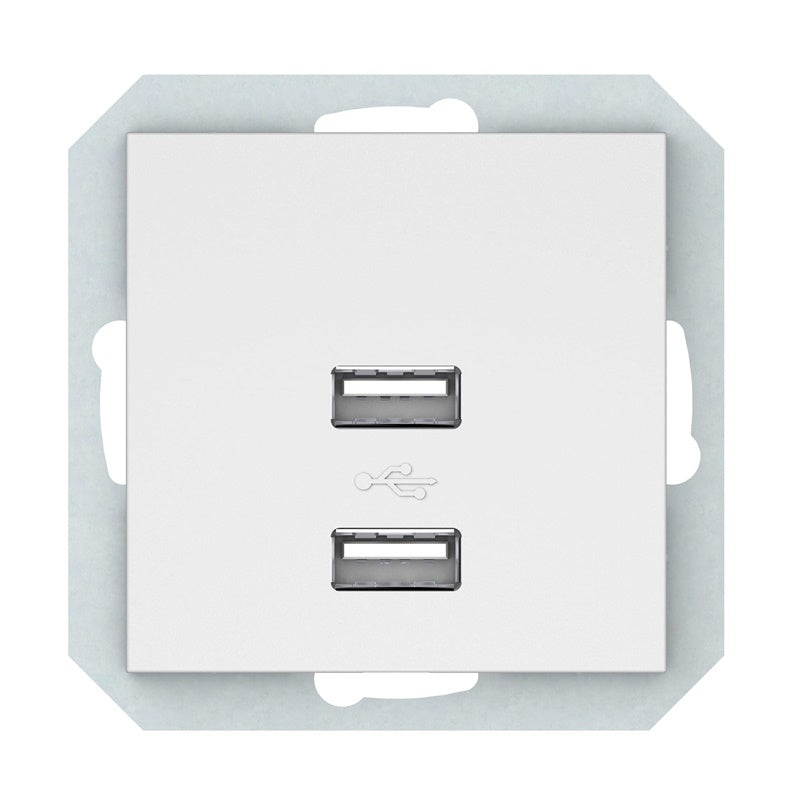 Ładowarka USB VILMA QR1000, matowa biel