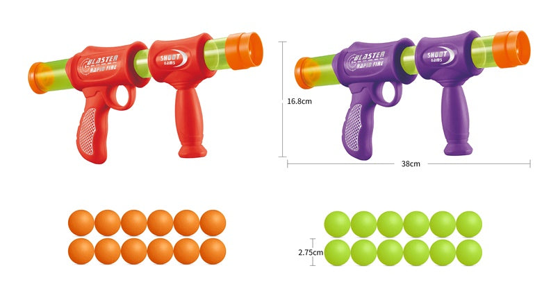 Žaislinis šautuvas su kamuoliukais AX1034B, 48 cm