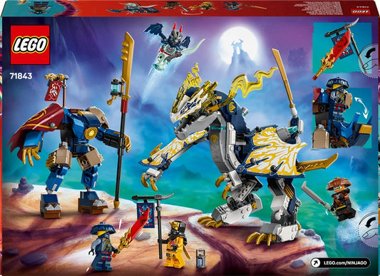 LEGO® NINJAGO® Zmechanizowany smok złoczyńcy – jeździec 71843