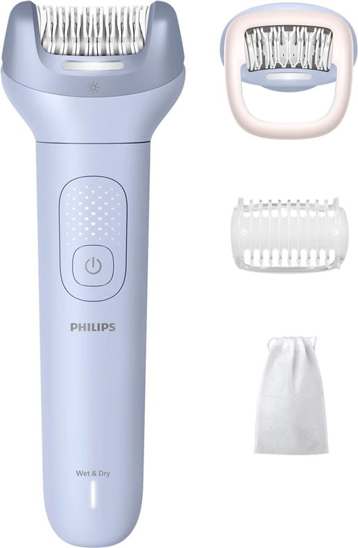 Epiliatorius Philips Series 8000 BRE708/00, mėlyna sp.