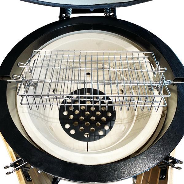 GROTELĖS PLOKŠČIOS ROTISSERIE PRIEDAS