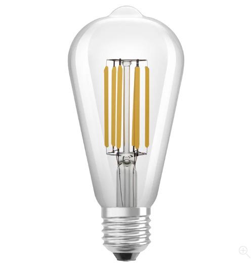 Żarówka LED Osram, ST64, E27, 4 W, 806 lm, 3000 K