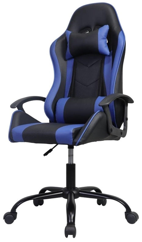 Happygame 6911, 59 x 47 x 116 - 126 cm, mėlyna/juoda