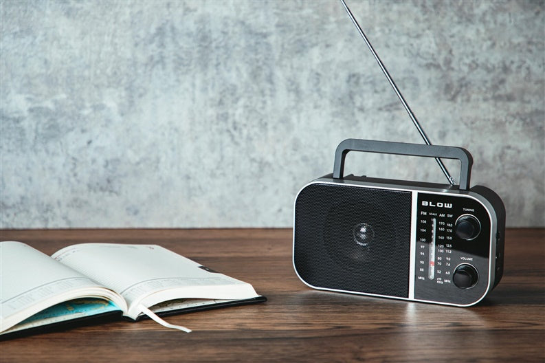 RADIOODBIORNIK RADIOWY CZARNY BLOW RA6