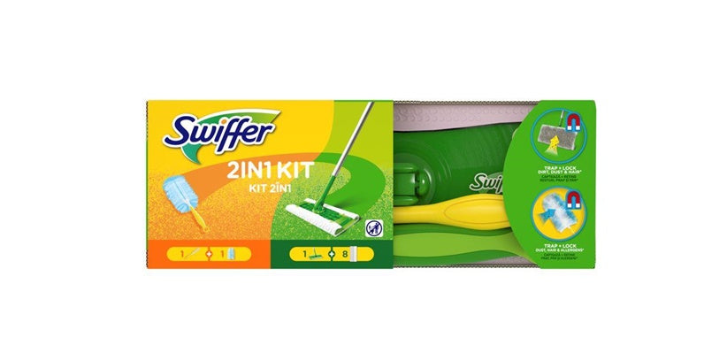 Grindų valymo rinkinys Swiffer, plastikas/poliesteris