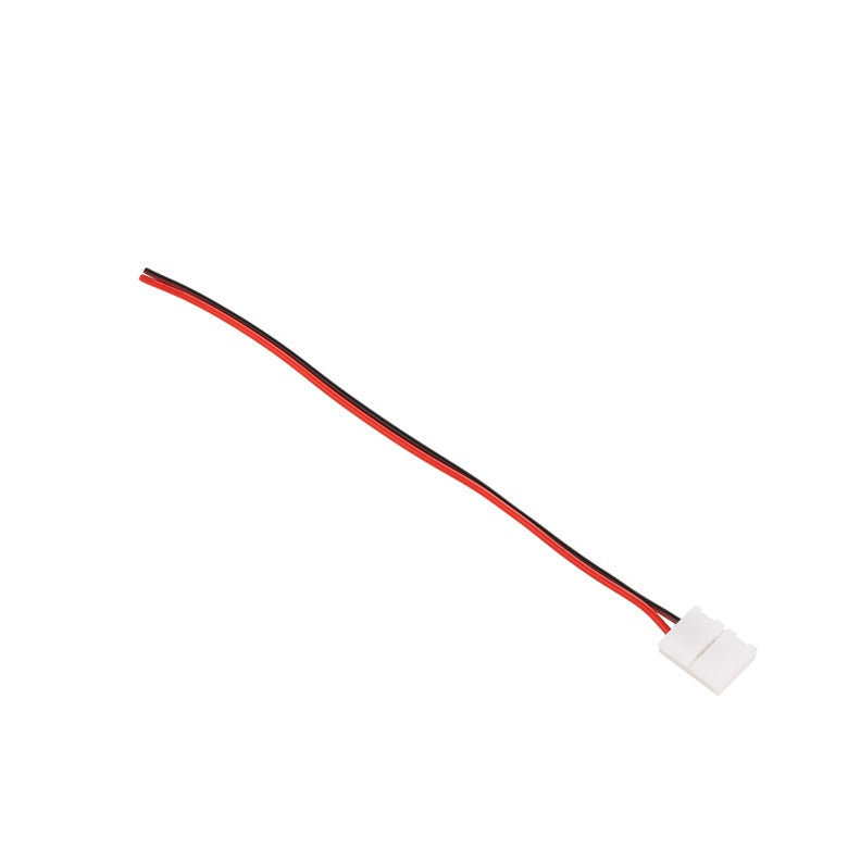 ZŁĄCZKA DO TAŚMY LED 2-PIN 8MM Z KABLEM