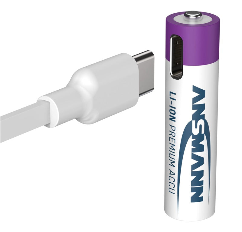 Akumulatorki ANSMANN AAA, 400 mAh, 1,5V, 4 szt.