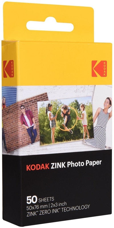 Natychmiastowe arkusze fotograficzne Kodak Zink, 50 szt.