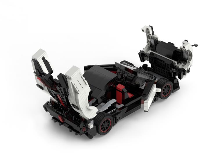 Klocki Rastar PAGANI ZONDA BRICKS 4040101-5229