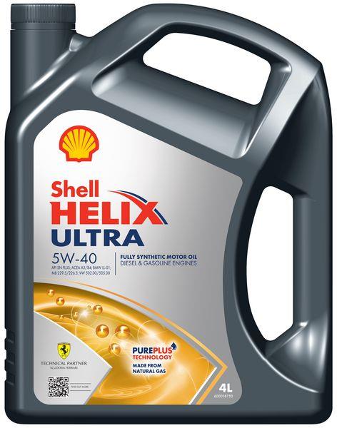 OLEJ SAMOCHODOWY SHELL HELIX ULTRA 5W-40 4L
