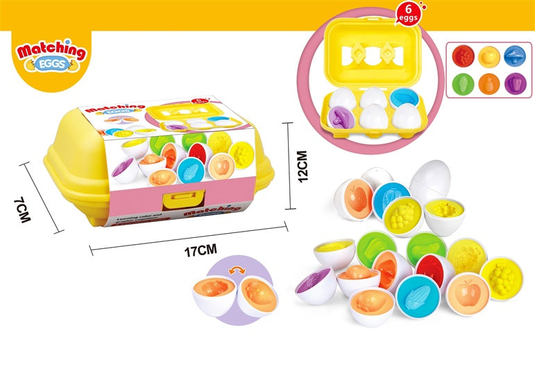 Edukacinis žaislas Matching Eggs MX0390403