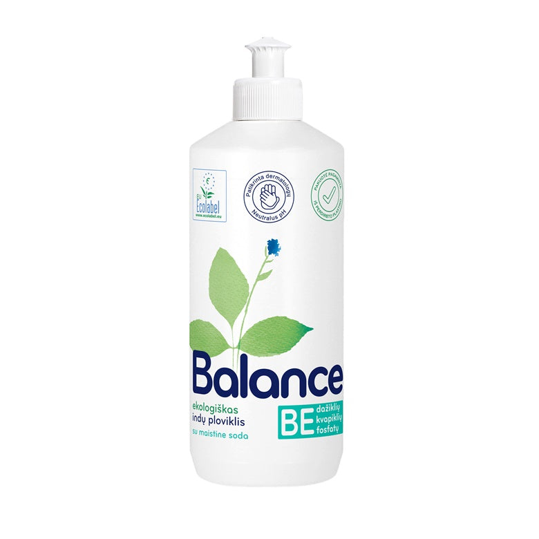 PŁYN DO MYCIA NACZYŃ BALANCE Z SODĄ 450 ML