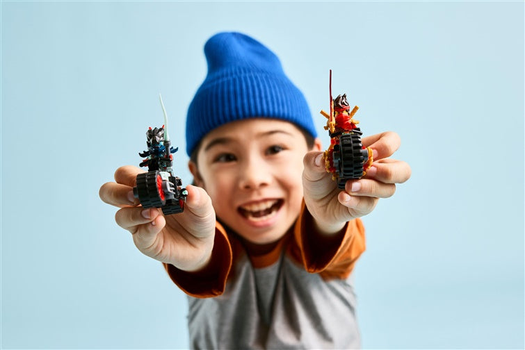 Konstruktor LEGO® Wyścig motocyklowy Kaia 71838