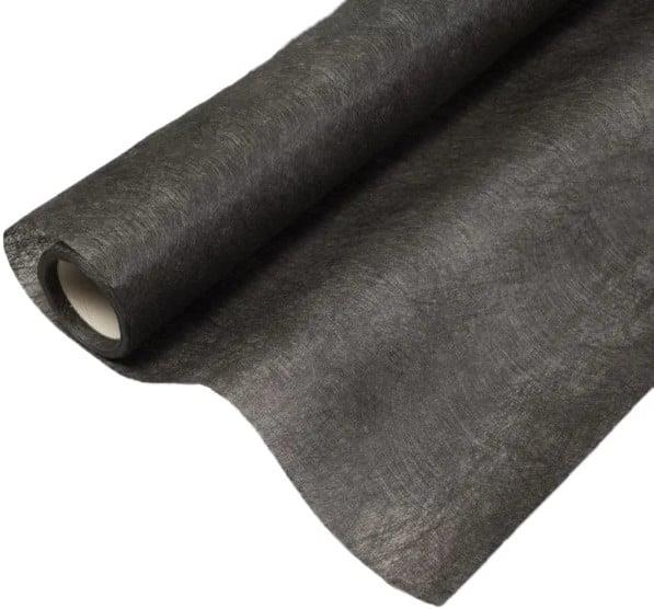 Geowłóknina Plantex Premium, czarna, 15 m x 1 m, 68 g/m²