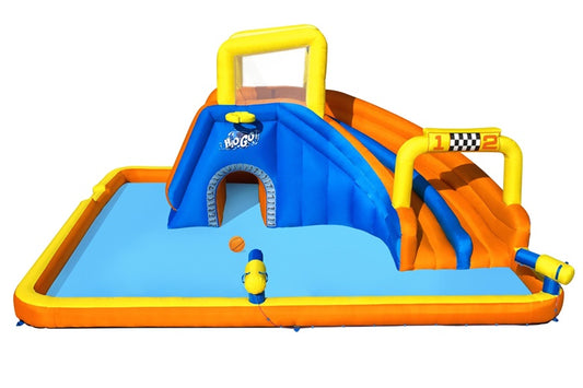 Pripučiama žaidimų aikštelė Bestway Super Speedway 551x502cm