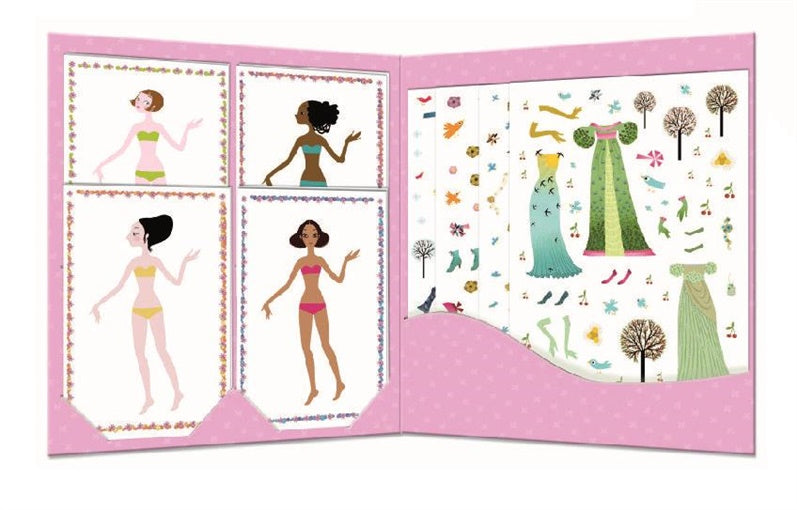 Zestaw do robienia papierowych figurek Djeco Dressing