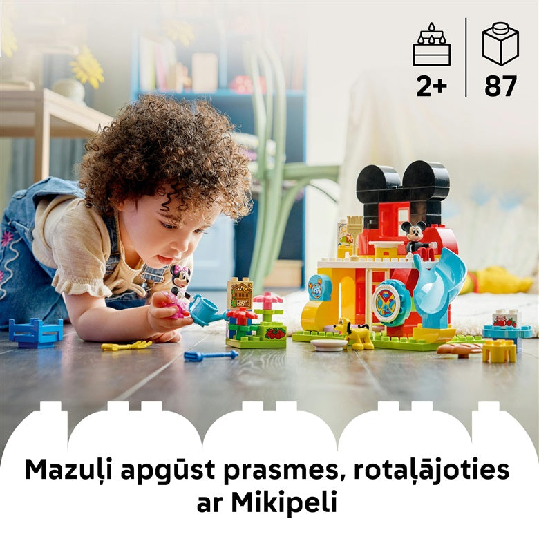 Konstruktorius LEGO DUPLO Peliuko Mikio klubas 10465, 87 vnt