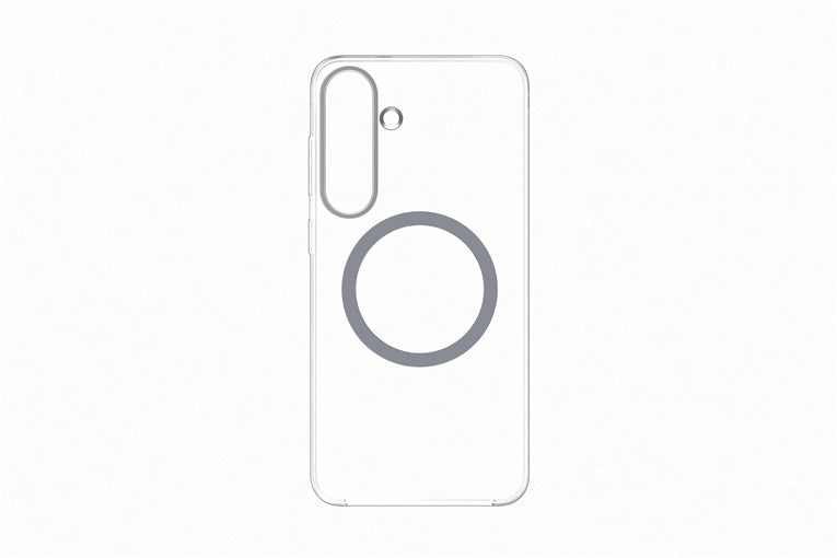 Telefono dėklas Samsung Magnet, Galaxy S25 Plus, skaidri