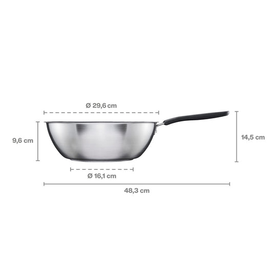 Patelnia Fiskars Functional Form 1072313, 28 cm