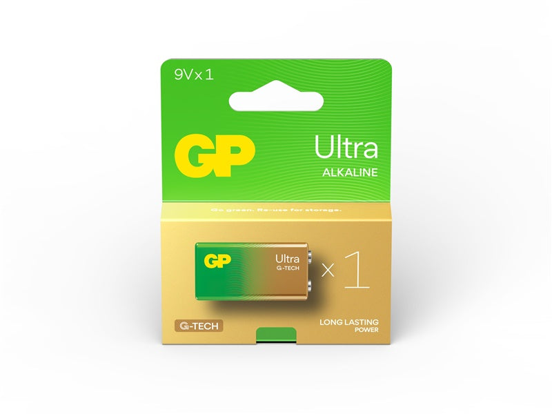 Elementas GP ULTRA ALKALINE 9V/6LR61
