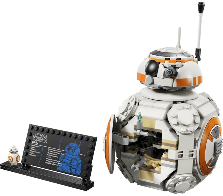 Konstruktor LEGO® Star Wars™ droid BB-8 75452, 569el.