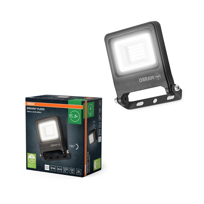 NAŚWIETLACZ ZEWNĘTRZNY LED 20W IP65 1900LM