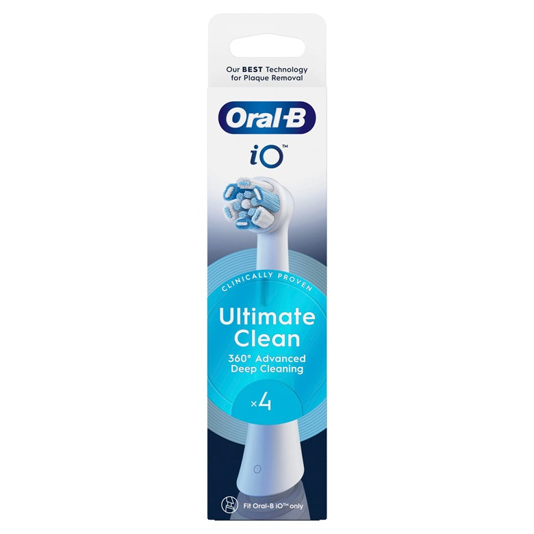 Dantų šepetėlio galvutė Oral-B iO UltimateClean, 4 vnt.