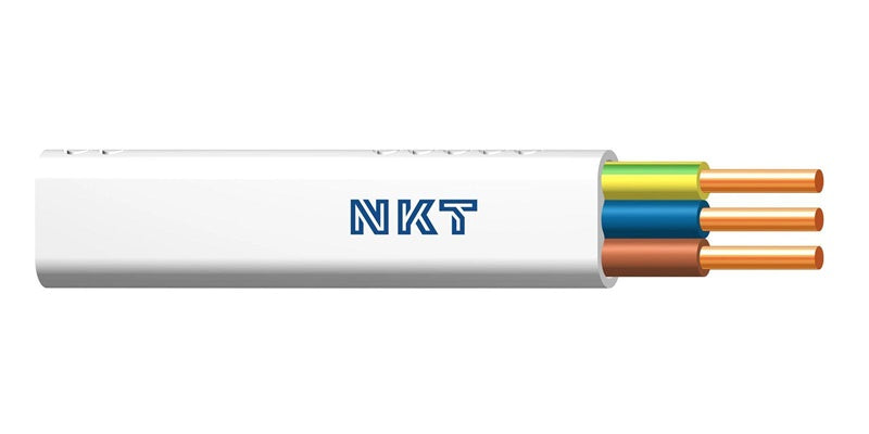 Instaliacinis kabelis NKT VDYP 3x1.5 mm² PLUS 300/500 100 m