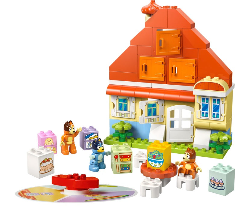 Zestaw konstrukcyjny LEGO® DUPLO® Domek rodzinny Bluey 10459