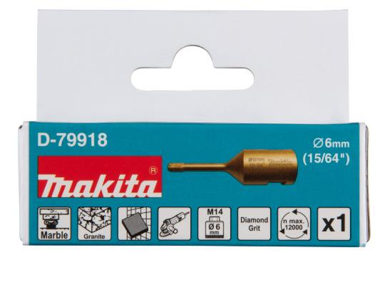 Deimantinė gręžimo karūna Makita (M14), D-79918, 6 mm