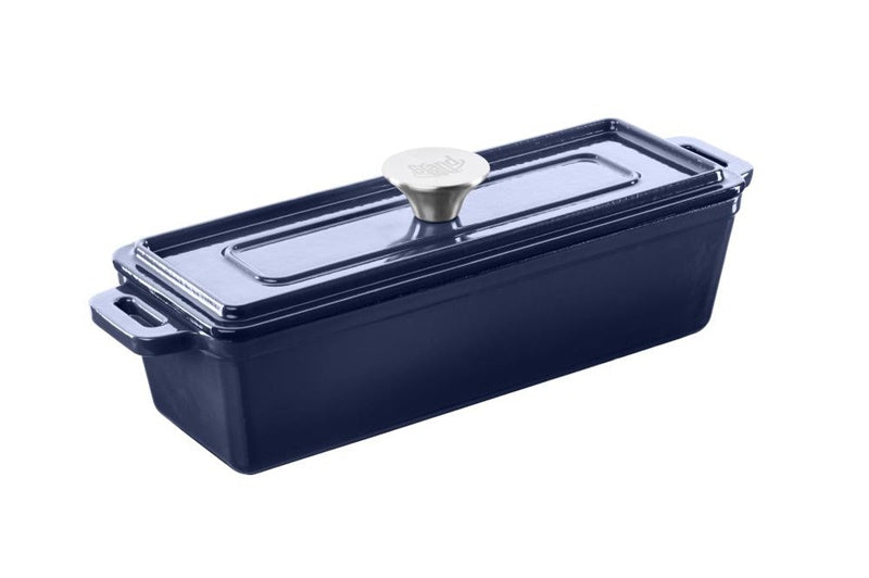 Naczynie do pieczenia Grand feu FEUSQBLUE, 35.4 x 11 x 11.4 cm, 1.7 l