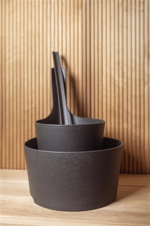 Sauna wiadro Rento Pisara, biokompozyt, 5 l, 22 x 22 cm