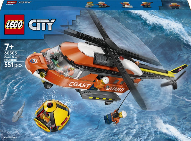 Konstruktorius LEGO® City sraigtasparnis 60503, 551 vnt.