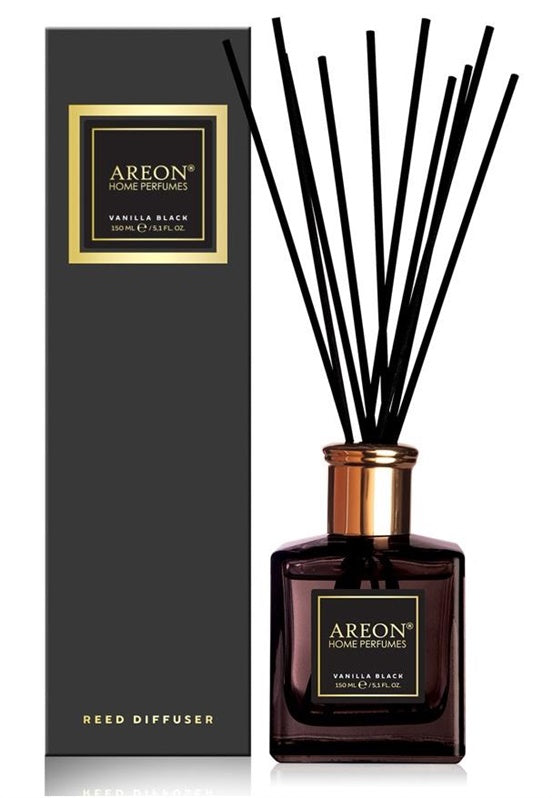 Zapach do domu Areon Black Vanilla Black, 150 ml