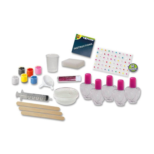 Žaislinis grožio rinkinys SES Creative Nail Studio 25141