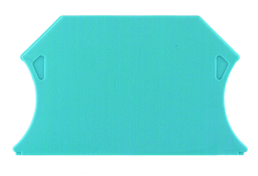 1050080000 WAP 2,5-10 BL W-Series end plate, blue
