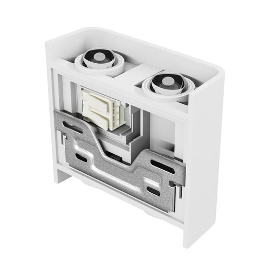 Lampa ścienna zewnętrzna 4W, LED, CCT, 400lm, IP54, biała