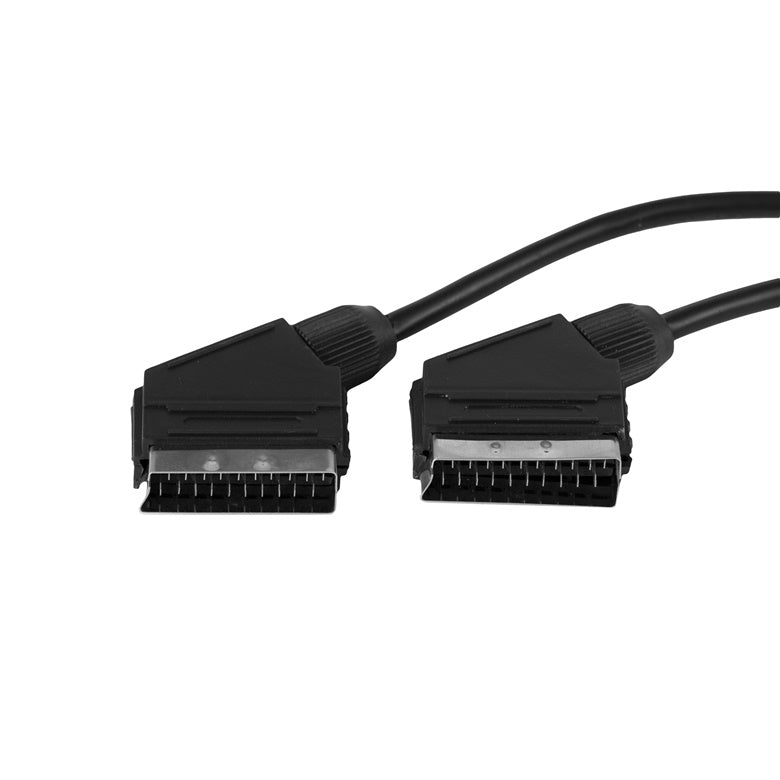 Kabel NIEOKREŚLONY SCART M, SCART M, 1.5m, czarny SL2001