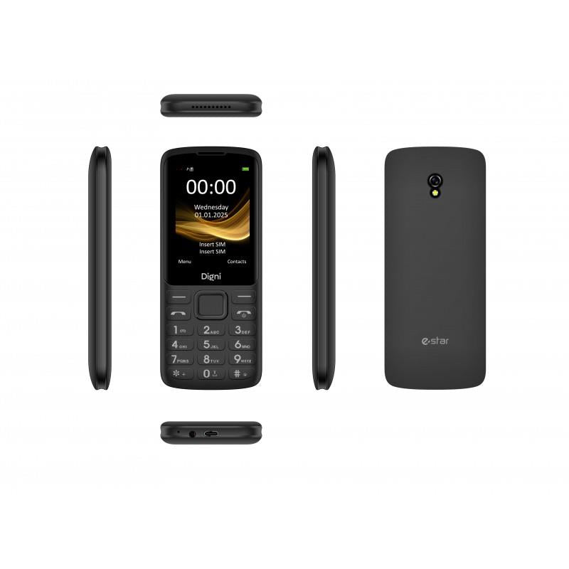Telefon eStar Digni 244 4G DS czarny