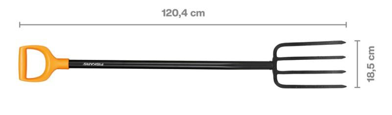Šakė universali Fiskars SOLID 1070673, 1204 mm