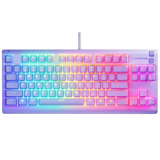 KLAWIATURA STEELSERIES APEX3 TKL LAVENDER