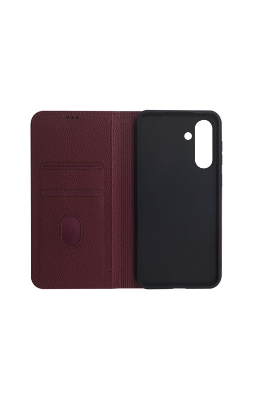 Etui na telefon Just Must, Galaxy A56, bordowe