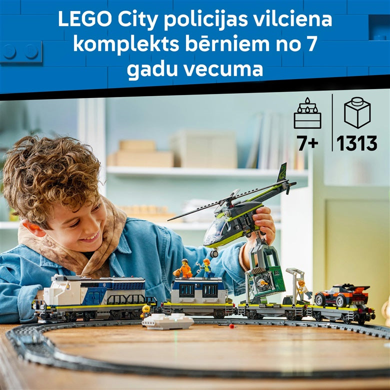 Konstruktorius LEGO City traukinio apiplėšimas 60508 1313vnt