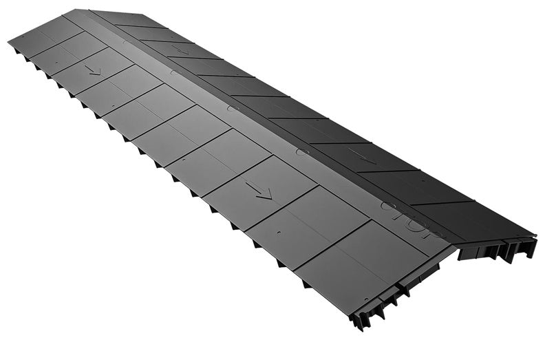 Kraigo ventiliacinis elementas BITUVENT, 29cm x 1 m., juodas
