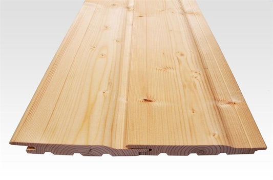 DESKA TARASOWA Z DREWNA MODRZEWIOWEGO SYBERYJSKIEGO RYFLOWANA 20X146X3000 KLASA AB