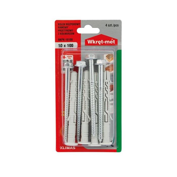 Įvaras Wkret-Met KPR-FAST K universalūs 10 mm x 100 mm 4vnt.