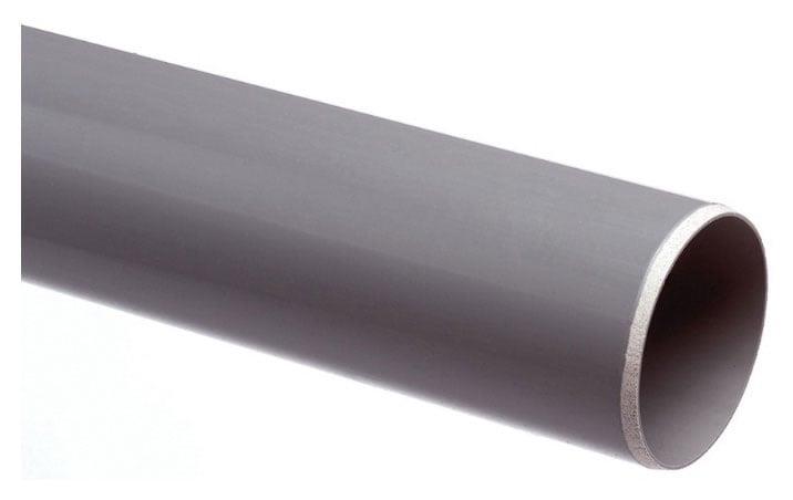 Vidaus kanalizacijos PVC vamzdis Wavin, Ø 110 mm, 0,5 m