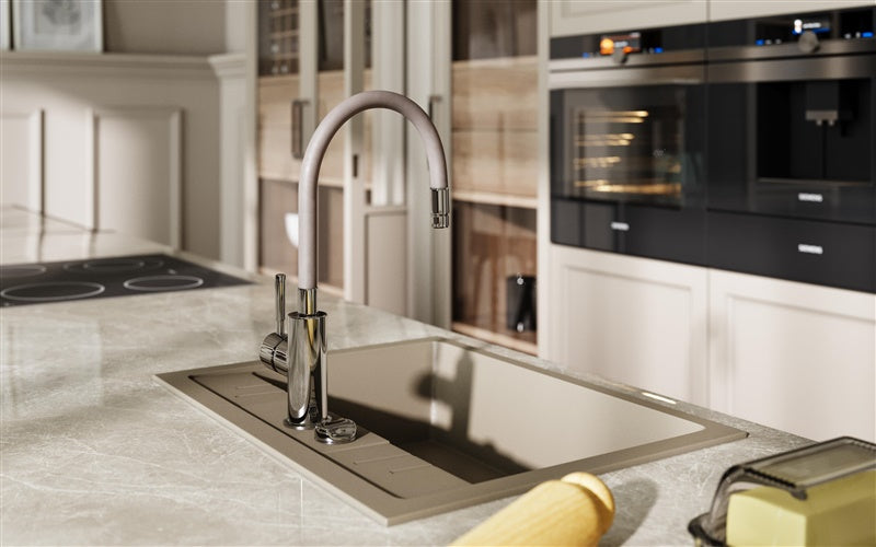 Virtuvinis maišytuvas Ferro Zorba Inox BZR4PSS