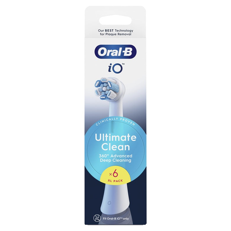 Dantų šepetėlio galvutė Oral-B iO Ultimate clean, 6 vnt.